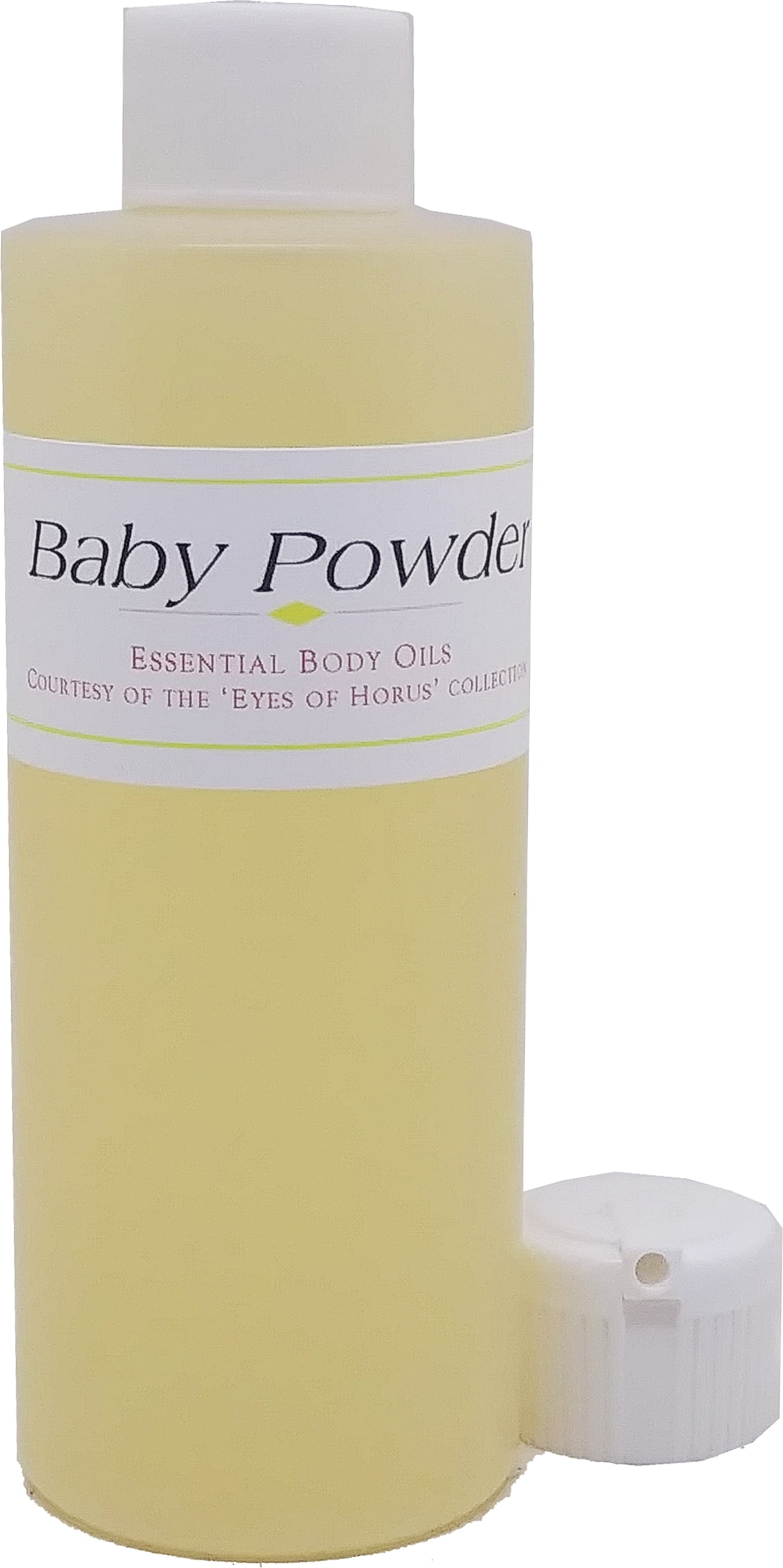 Baby Powder Scented Body Oil Fragrance [Flip Cap HDPE Plastic Gold
