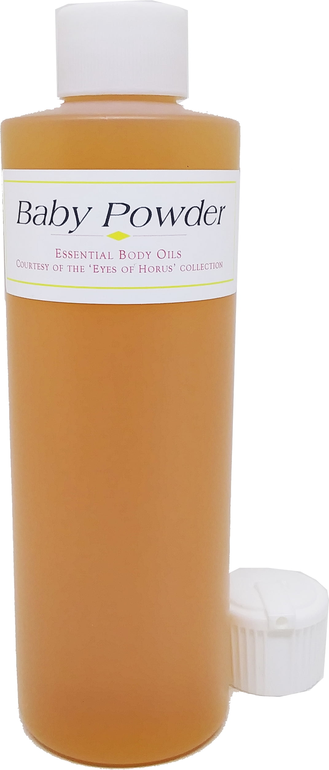 Baby Powder Scented Body Oil Fragrance [Flip Cap HDPE Plastic Gold