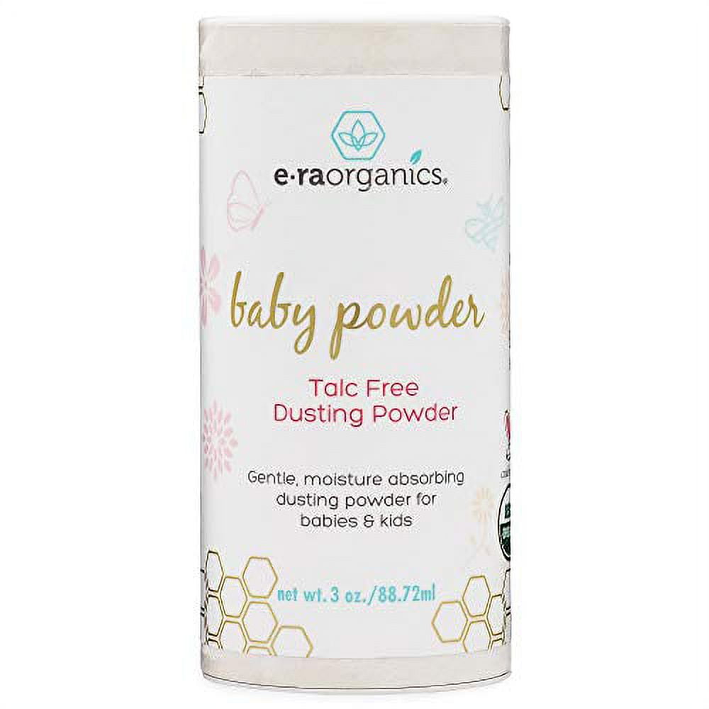 Baby Powder Talc Free USDA Certified Organic Dusting Powder for