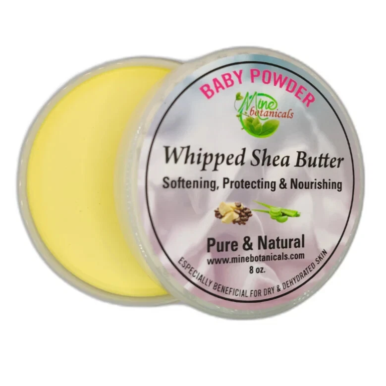 Baby Powder | Whipped Shea Butter | Mine Botanicals