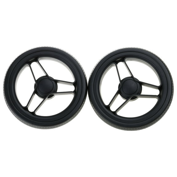 Baby Pram Front/Rear Wheels Replacement Front Armrest Pushchair Rubber Wheel for Yoya Yoya Max
