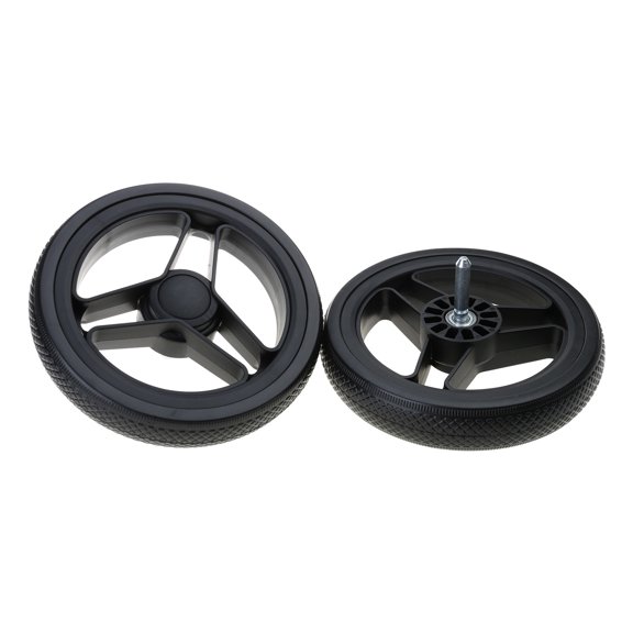 Baby Pram Front/Rear Wheels Replacement Front Armrest Pushchair Rubber Wheel for Yoya Yoya Max