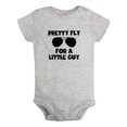 thumbnail image 1 of Baby Pretty Fly For A Little Guy Funny Romper Newborn Bodysuits Infant Baby Jumpsuits Cotton Clothes One-Piece Outfits, 1 of 5