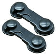 thumbnail image 1 of Baby Proof Cabinet Locks - Adhesive Multi-Purpose Child Safety Latches for Drawers， Doors， Furniture - No Drill tools & Home Improvement(Black，2 * Safety Lock）, 1 of 5