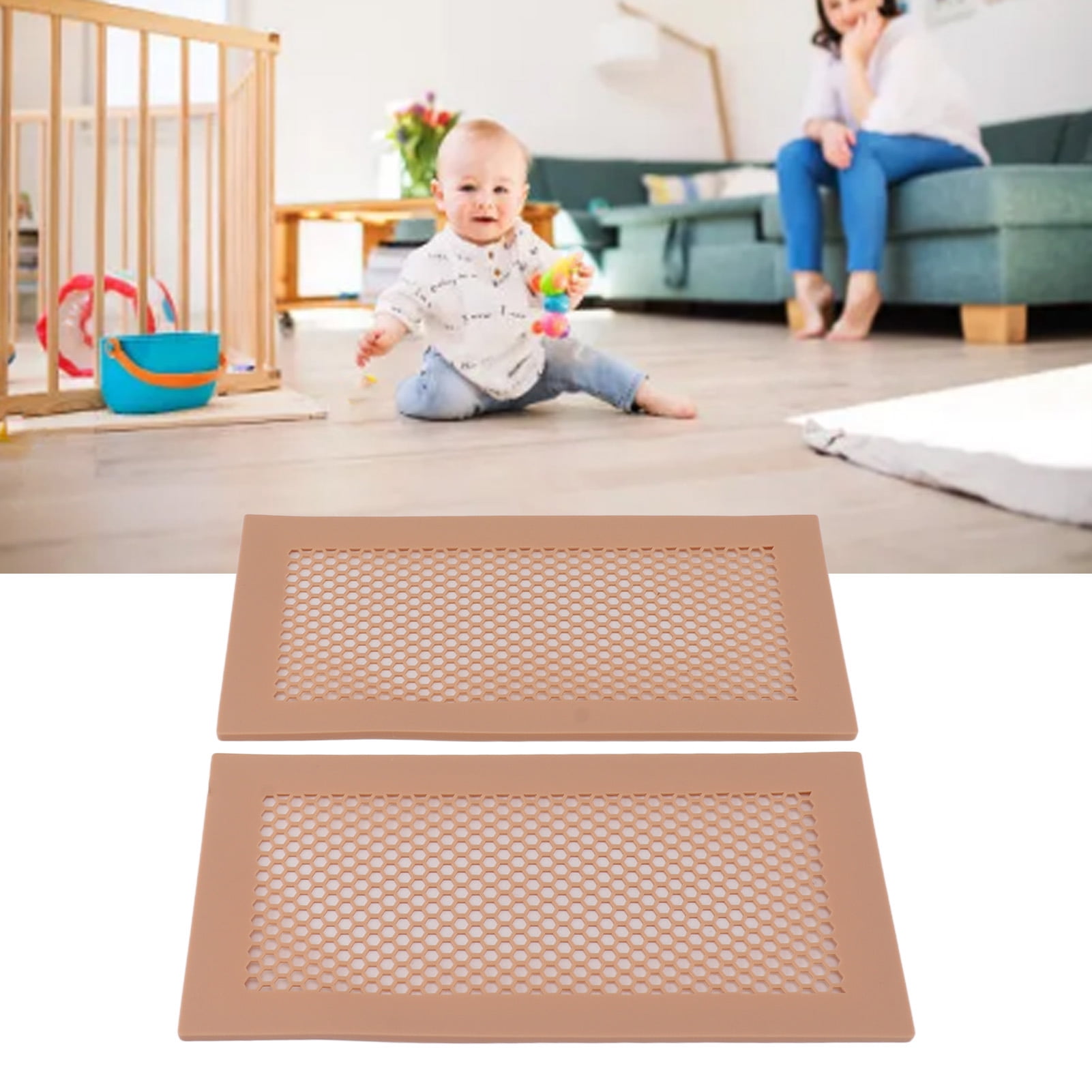 Baby Proof Vent Cover, Child Safe Soft Silicone, Prevent Finger