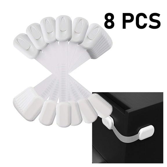 Baby Proofing Baby Locks Baby Safety Straps for Cabinet Drawer  child locks for cabinets Door Latches for Childproofing Kitchen, Ovens, and Furniture