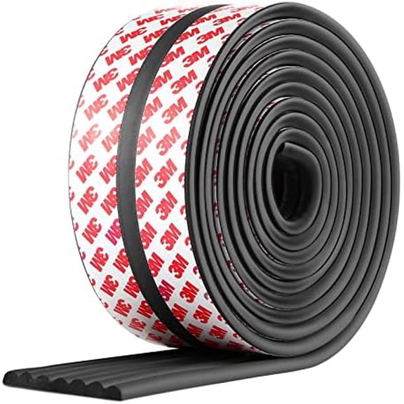Baby Proofing Edge Protector 6.6 feet with 3M Strong Adhesive Pre-Taped, Baby Proof Padding Extra Wide Edge Safety Guards for Sharp Edges, Table, Desk- Black