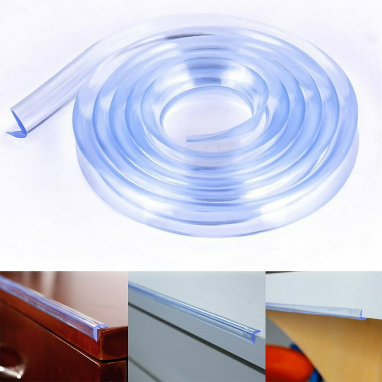 Furniture Guard 1M Soft Clear PVC Table Edge Corner Protector Baby