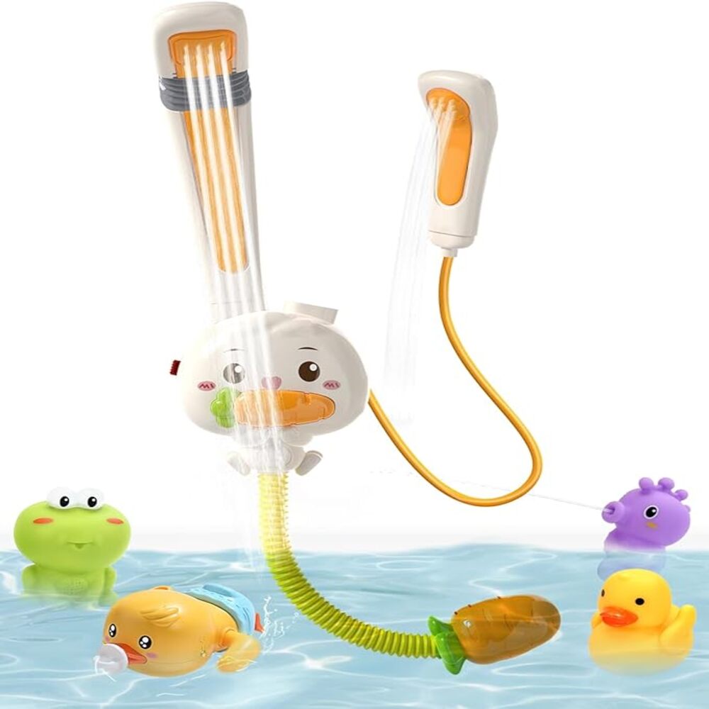 Wind Up Swimming Kids Baby Bath Toys Girls Boys Toddlers Bathtime Bathtub Tub Toys Bathroom