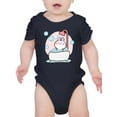 thumbnail image 1 of Baby Rabbit Taking A Bath Bodysuit Infant -Image by Shutterstock,  12 Months, 1 of 4