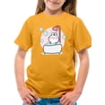 thumbnail image 1 of Baby Rabbit Taking A Bath T-Shirt Juniors -Image by Shutterstock,  x-Large, 1 of 4