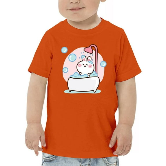Baby Rabbit Taking A Bath T-Shirt Toddler -Image by Shutterstock, 2 Toddler