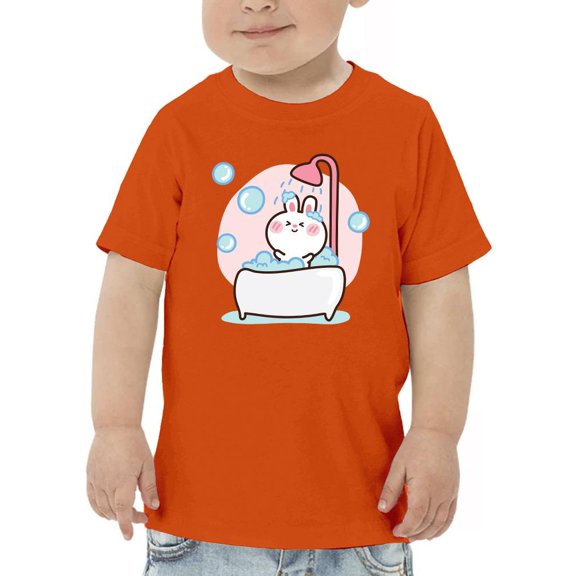 Baby Rabbit Taking A Bath T-Shirt Toddler -Image by Shutterstock,  3 Toddler