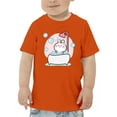 thumbnail image 1 of Baby Rabbit Taking A Bath T-Shirt Toddler -Image by Shutterstock,  4 Toddler, 1 of 4