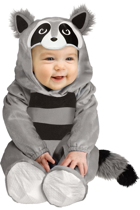 Infant's Toddler's Baby Plush Raccoon Costume Toddler 12-24m