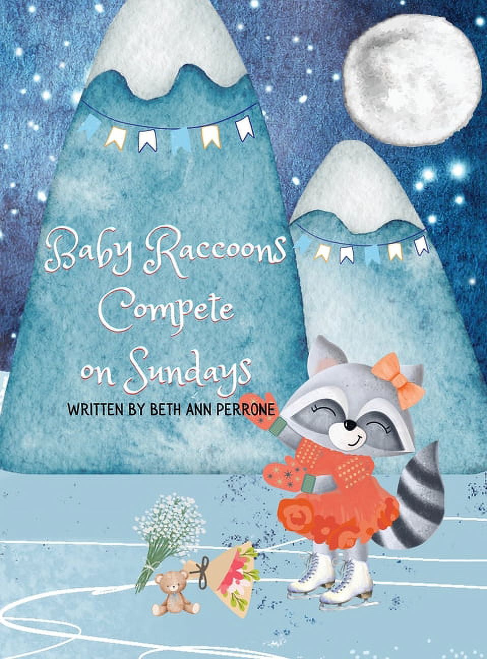 Baby Raccoons Compete on Sundays, (Hardcover)