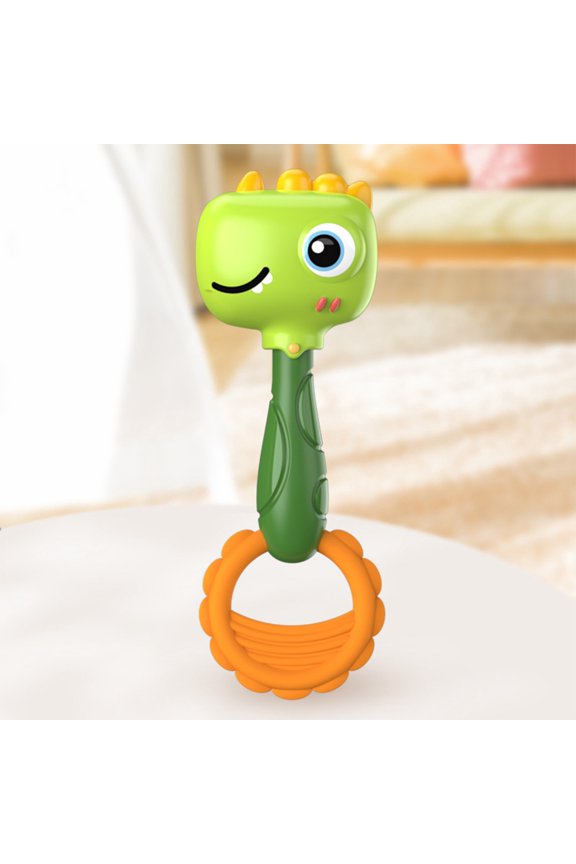 Baby Rattle Shaker - Newborn Grasp Training Toy with Auditory Stimulation, ABS Material Teether for 0-36 Months, Infant Early Education Sensory Toy, Developmental Gift for Babies