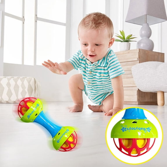 Baby Rattle Teether Toy Set, Safe Easy‑Grasp Shaker Rattles, Sensory ...