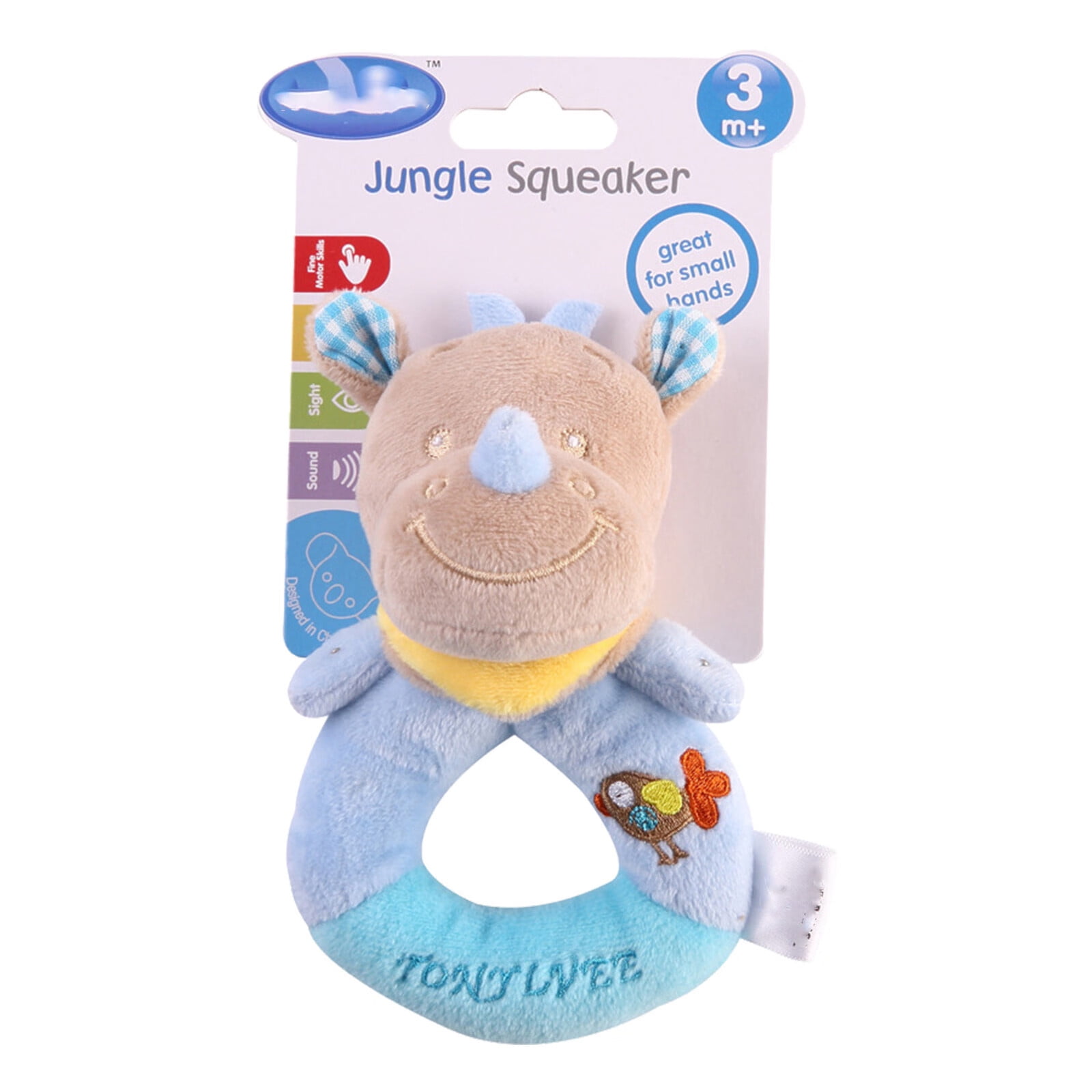 Baby Rattles Newborn infant Developmental Hand Grip Cartoon Baby Toys