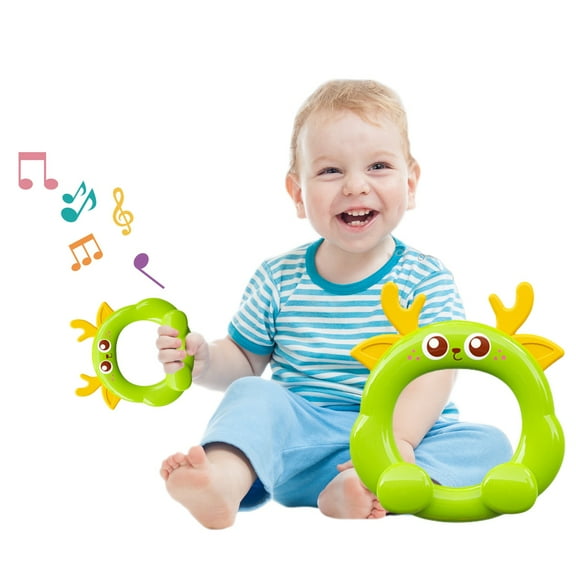 Baby Rattles Toys,Rattle Easy-Grasp Toy,Infant Grab Shake Rattle,Easy Hold Sensory Teether,Babies Development Learning Music Toy,Newborn Shower Birthday Gift 1 2 3 4 5 6 7 9 10 12 Month Boy Girl
