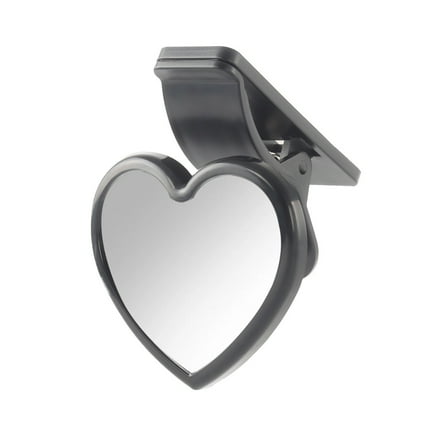 Baby Rear View Mirror for Car - HD Curved Glass Backseat Safety Monitor, Adjustable Universal Rearview Mirror for Infant, Easy Install Stable Spring Mount, Multi-Functional Auto Accessory