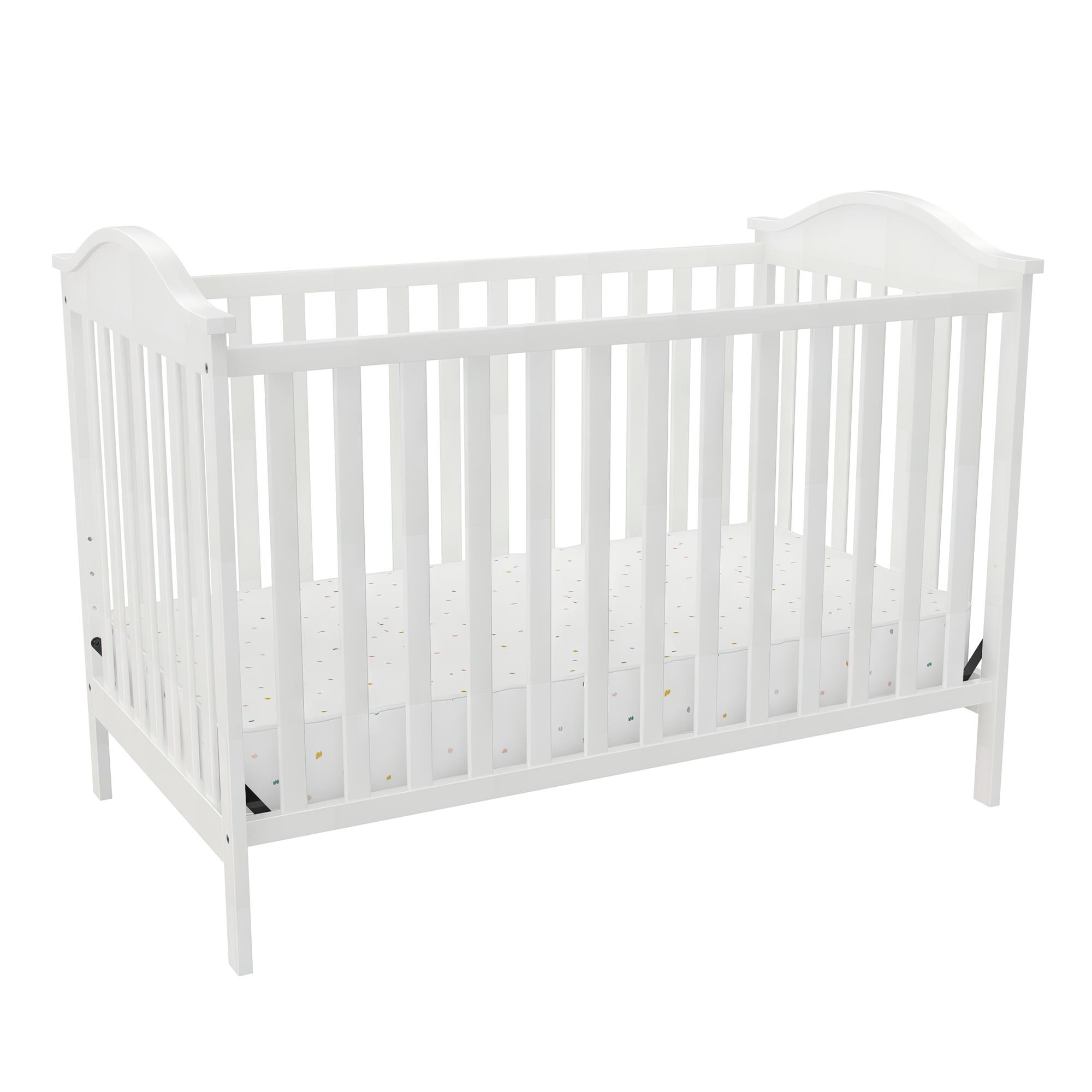 Baby Relax Adele 3-in-1 Convertible Crib, White - image 1 of 13