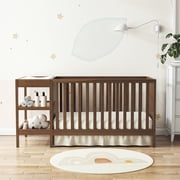 Baby Relax Ema 3-in-1 Convertible Crib & Changer Combo