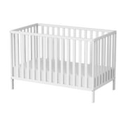 Baby Relax Ivey 3-in-1 Convertible Crib, Nursery Furniture, White