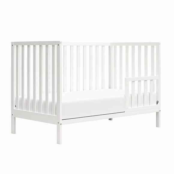 Baby Relax Ivey 3-in-1 Convertible Crib, Nursery Furniture, White