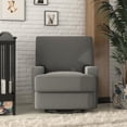thumbnail image 1 of Baby Relax Rylan 4-in-1 Swivel Glider Rocker Recliner Chair, Gray, 1 of 12