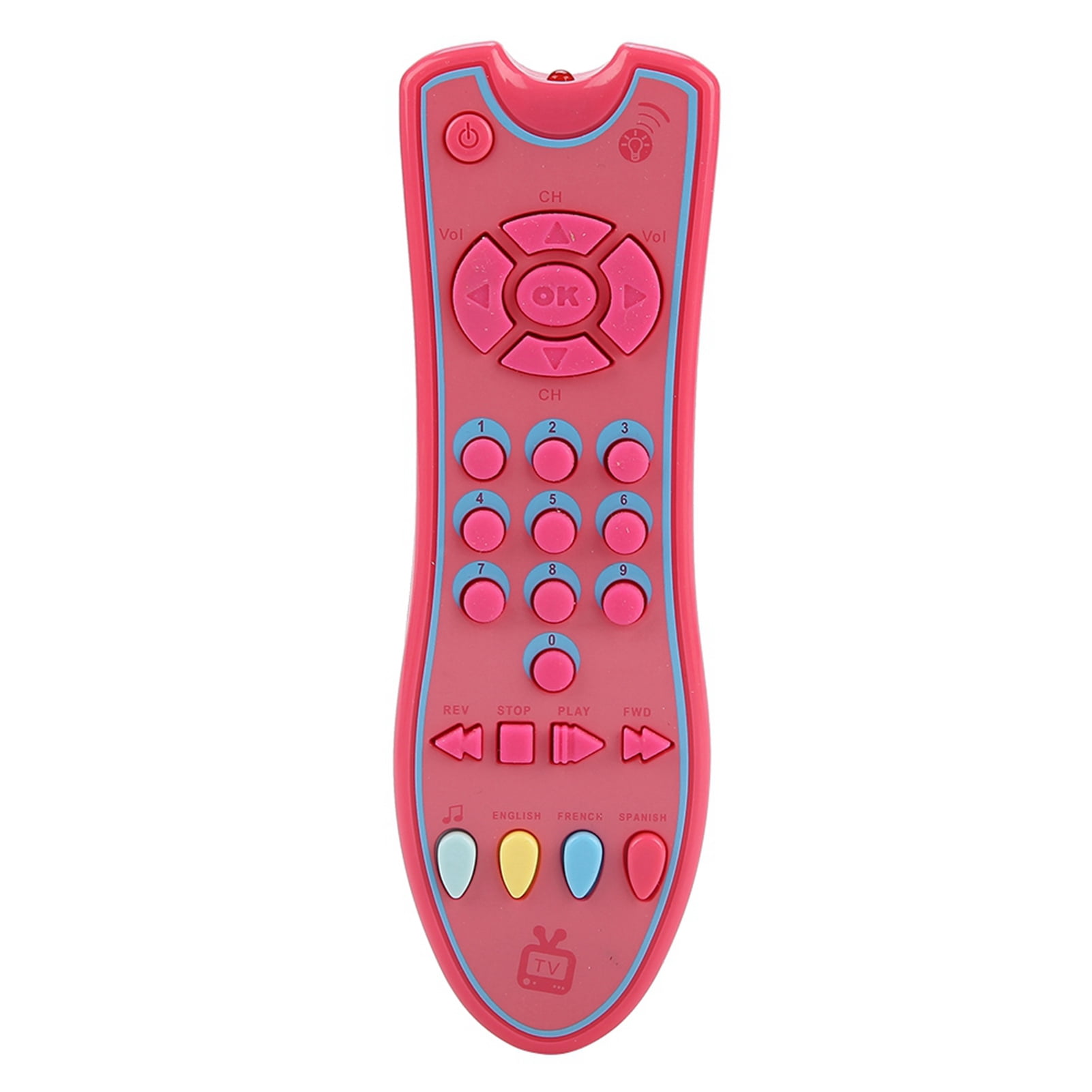 Baby Remote Control Toy, Musical Toy With Light And Sounds, Learning