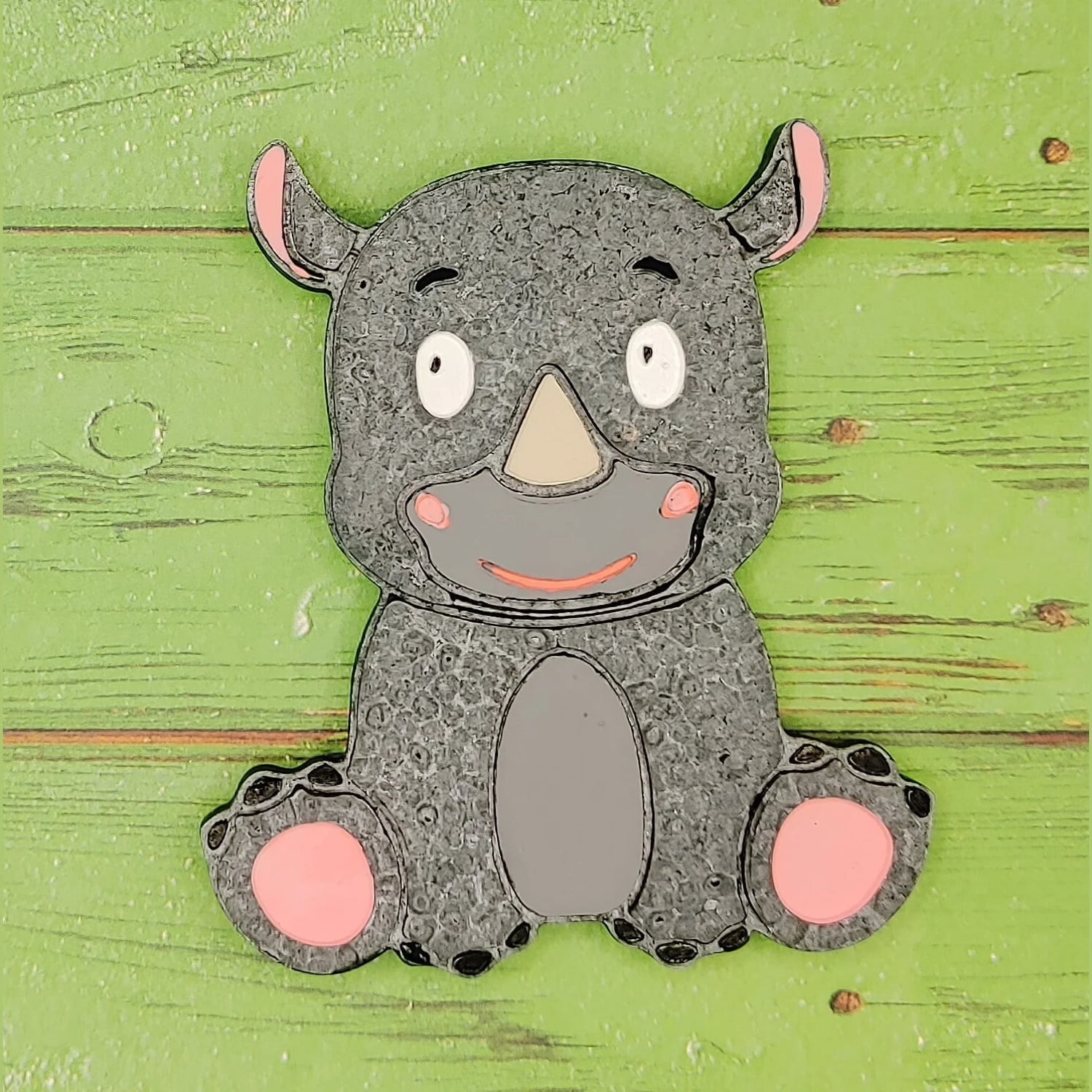 Baby Rhinoceros Silicone Freshie Mold