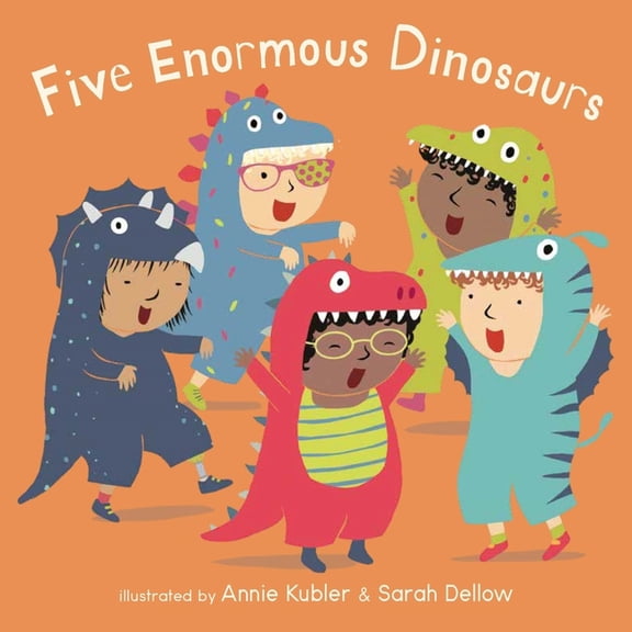 Baby Rhyme Time Five Enormous Dinosaurs, (Board Book)