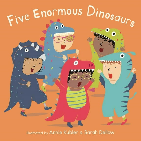 Baby Rhyme Time Five Enormous Dinosaurs, (Board Book)