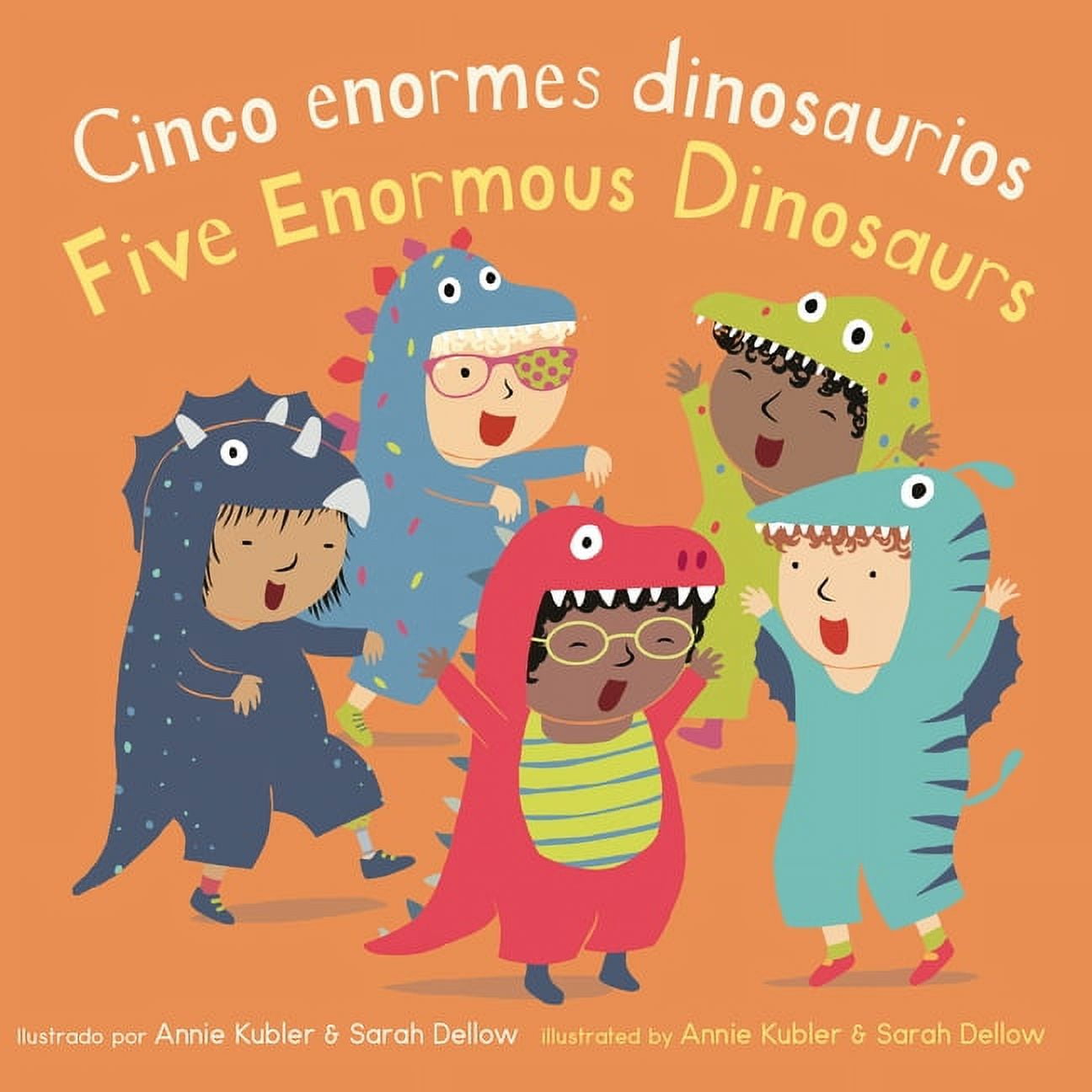 Baby Rhyme Time (Spanish/English) Cinco Pequeños Dinosaurios/Five