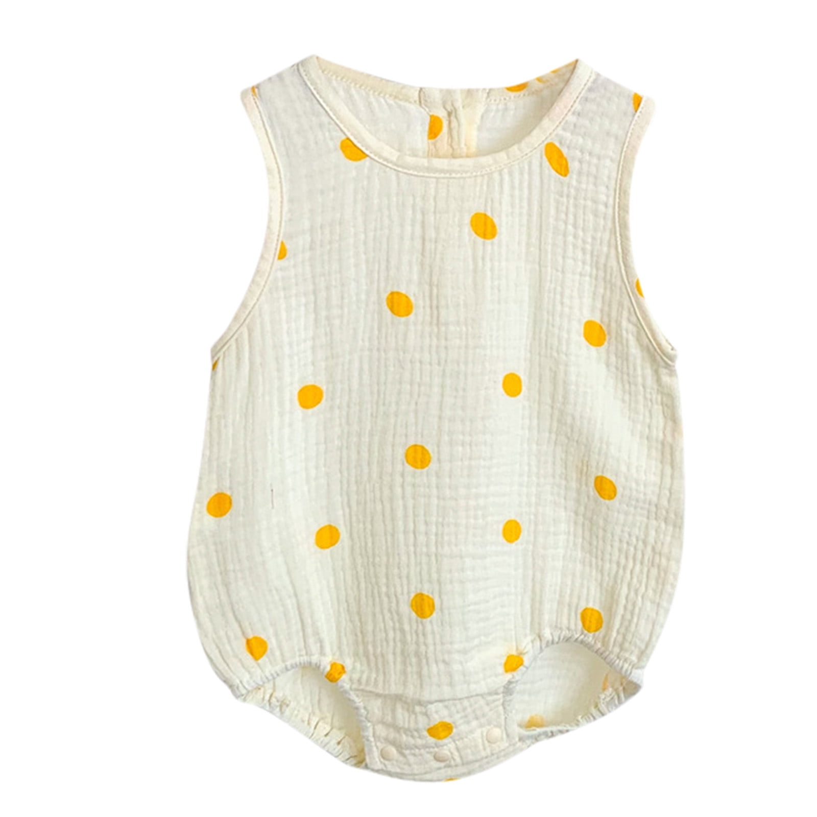 Baby Romper 66 06 Months Baby Boys Girls Cute Cartoon Floral Polka Dot