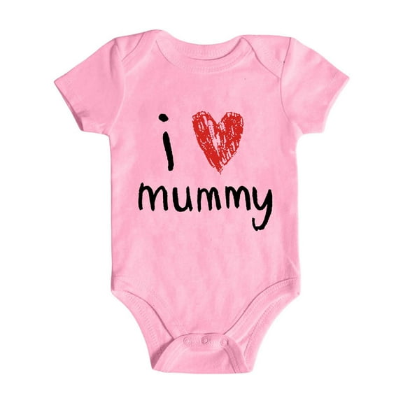 Baby Romper Letter Print Spring Outfits for Girls Short Sleeve Neutral Baby Clothes Baby Girl Clothes Plain Color 3-6 Months Baby Girls Clothes