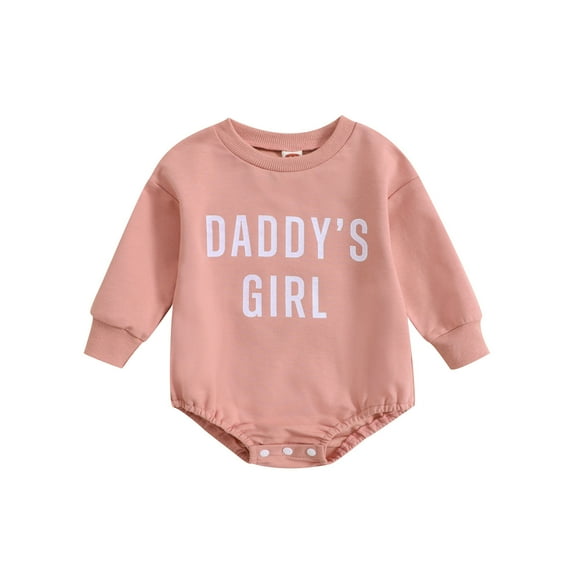 Baby Romper Long Sleeve Letter Print Jumpsuit Soft Comfortable Baby Romper ForOutfits,Z01 Red,6-12 Months