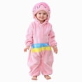 thumbnail image 1 of Baby Romper Long Sleeve Newborn Jumpsuit with Snap Closure Infant Bodysuit for Girls,Bodysuit, 1 of 9