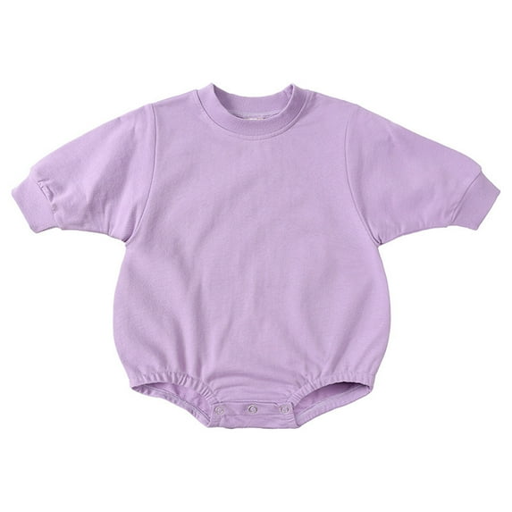Baby Romper Plain Color Spring Outfits for Girls Long Sleeve Boy Outfits 3-6 Months Girl Clothing Baby Girls Clothes
