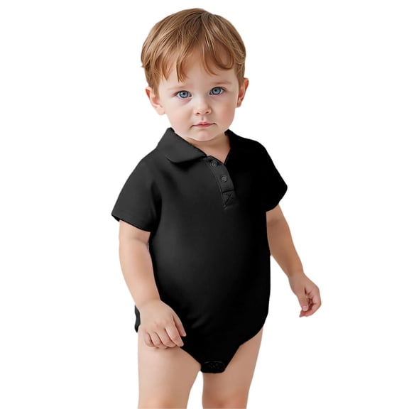 Baby Romper Solid Baby Summer Clothes Short Sleeve Newborn Clothes For Girls 6-9 Months Girl Clothes Boys Girls Fashion