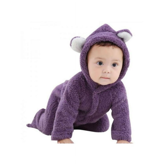 Baby Rompers, Baby Clothes Coral Fleece Hoodies Clothes, Children Girls Boys Clothesr Newborn Toddle Clothing