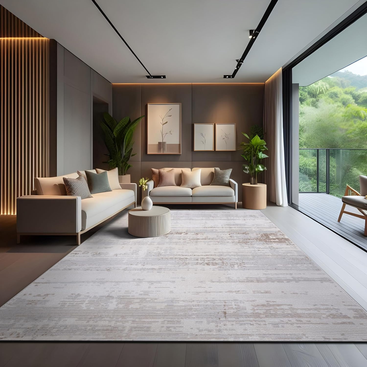 Living Room Rugs Modern Luxury 8X10 Vinage Absrac Area Rug Sof Medium