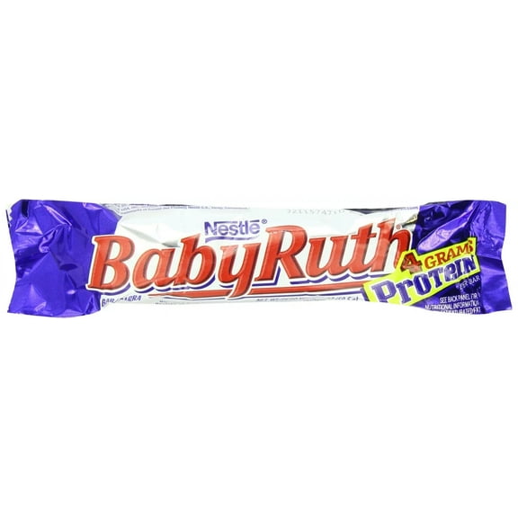 Baby Ruth Chocolate Bar, 2.1 Ounce Bars (Pack of 24)