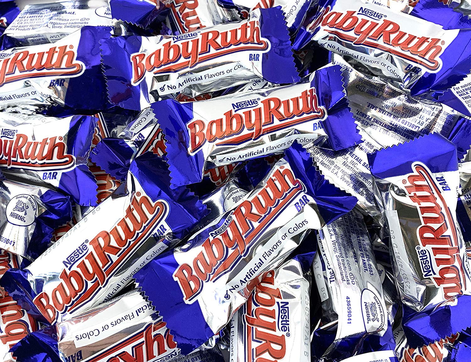 Baby Ruth Fun Size Candy Bars,Small 6 LB Bulk Candy