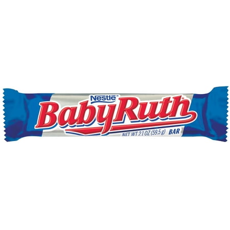 Baby Ruth Milk Chocolate Candy Bar, 2.1-Ounce Bars (Pack of 48)