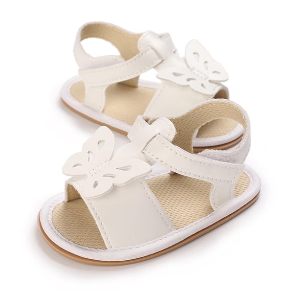 Baby'S First Walking Shoes Baby Summer New Toddler Sandals Outside Wear Non-Slip Breathable Sweat Proof Infant Sandals Baby Barefoot Shoes