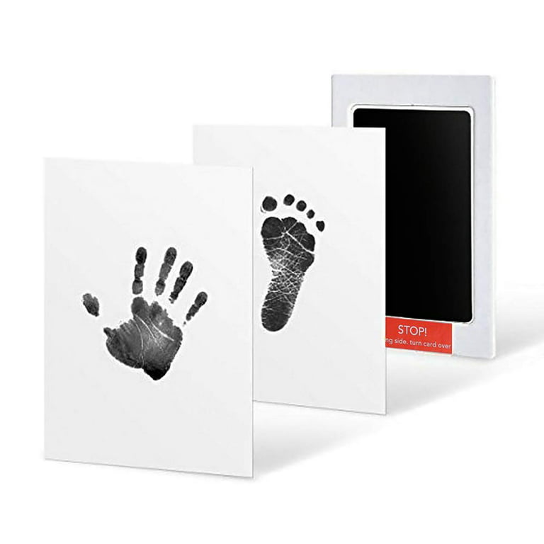 Clean Touch Ink Pad for Baby Handprints and Footprints – Inkless Infant  Hand & Foot Stamp – Safe for Babies, Doesn't Touch Skin – Perfect Family