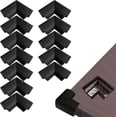 thumbnail image 1 of Baby Safety Corner Protectors (12-Pack) Black, 1 of 7