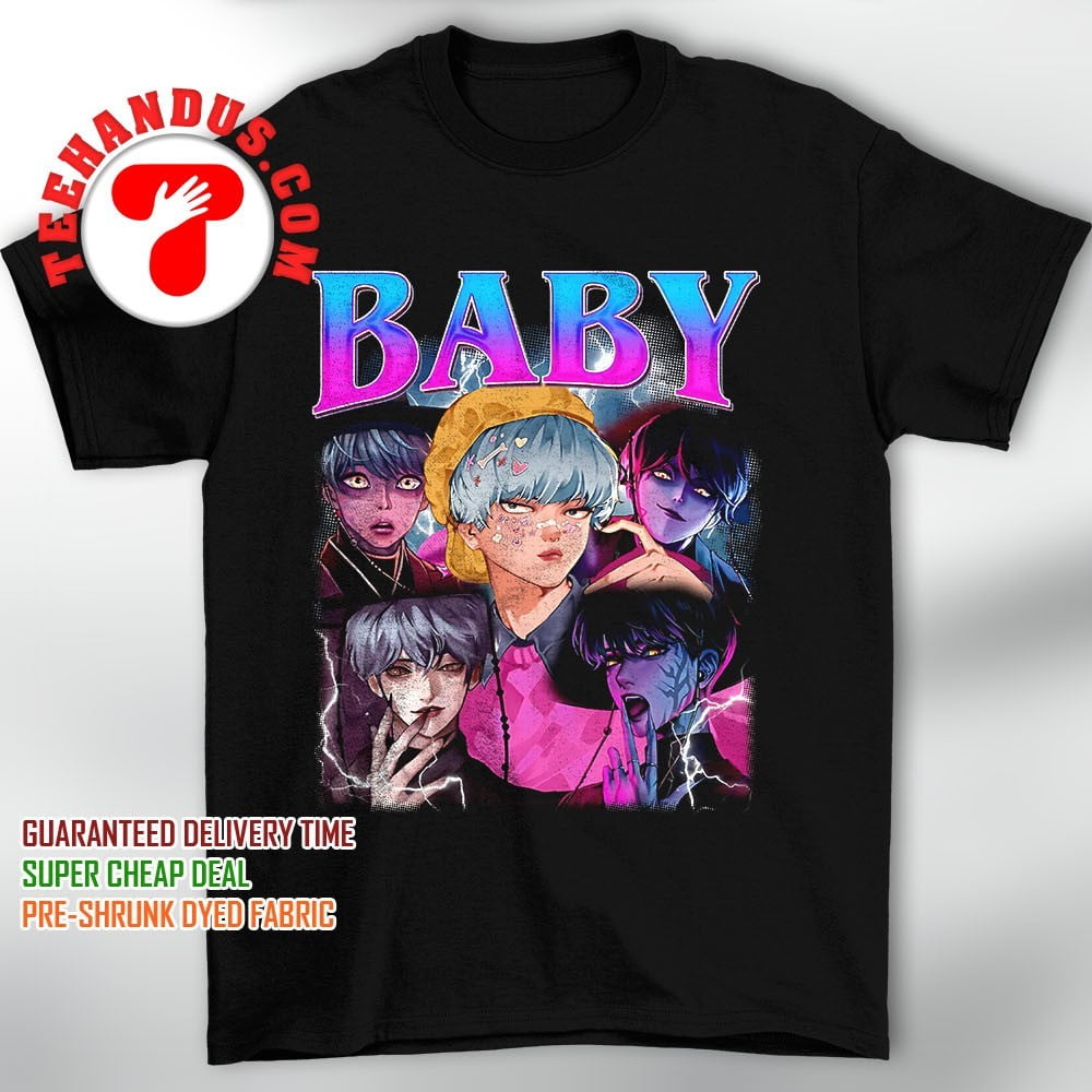 KPop Demon Hunters T-Shirt Unisex - Kurzarm Fan Shirt Mit Band Grafik Für Frauen Und Männer